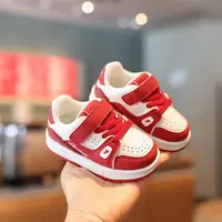 Sportmern男宝宝学步鞋婴幼儿软底鞋子防滑女小童鞋男童运动板鞋