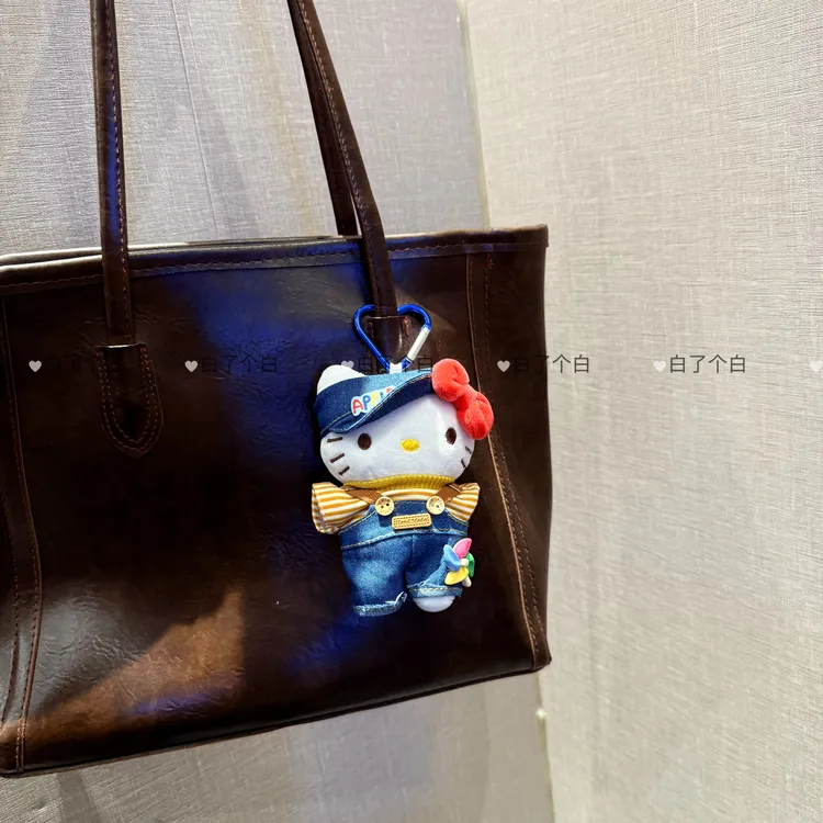 01-100【专拍链接】KT猫公仔时尚潮玩毛绒包挂钥匙挂创意网红高级