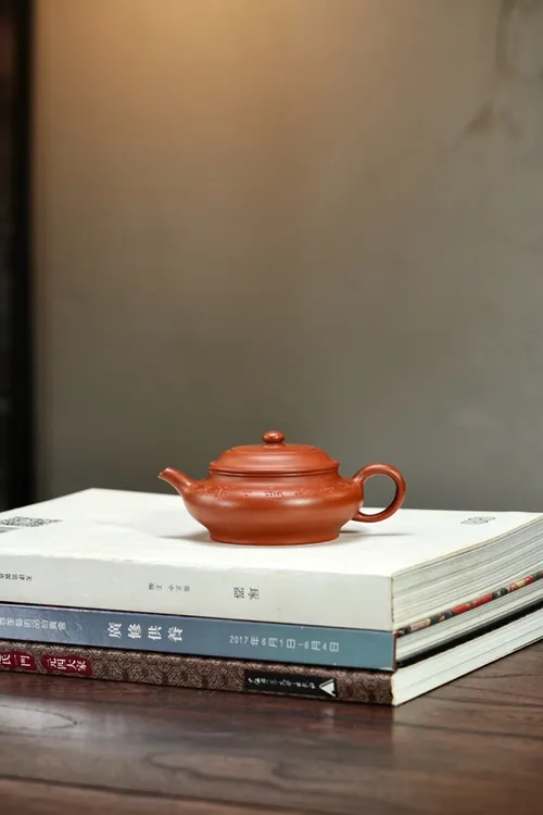 紫砂精品线圆壶大平底