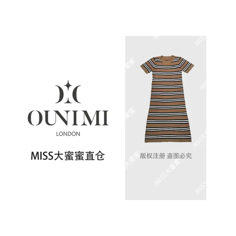 欧美极简风直筒裙夏季中连衣裙休闲过膝抽绳运动风