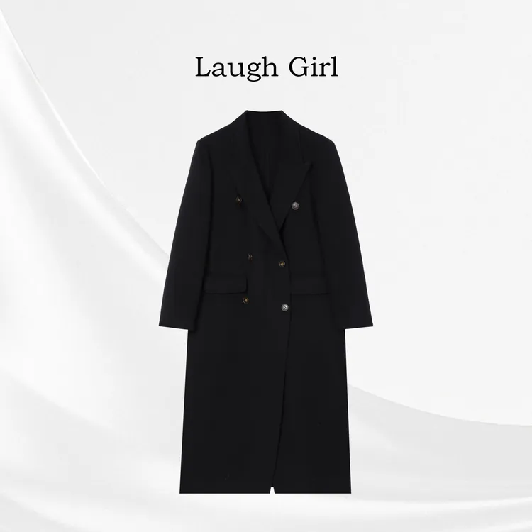 楚楚君 Laugh girl【私服大衣】沙漏腰气场十足长款大衣SL531155J