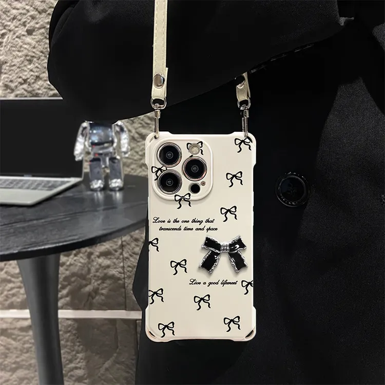 兰知春序适配iPhone11/12/13/14pro苹果手机壳四角全包满屏可爱玩