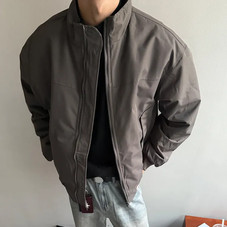 EBTTG「轻骑兵 户外防风」军绿色冲锋衣棉服男冬季加厚飞行员外套