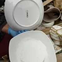 摆件陶瓷盘子碗啥都有