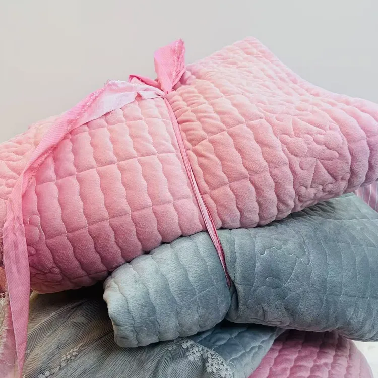 【孤品清仓】加厚宝宝绒婴儿绒单夹棉床盖