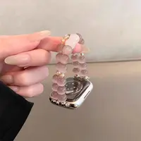 【七夕专属】小米手环适用情侣表链2条装表带10/9pro猫眼石弹力水