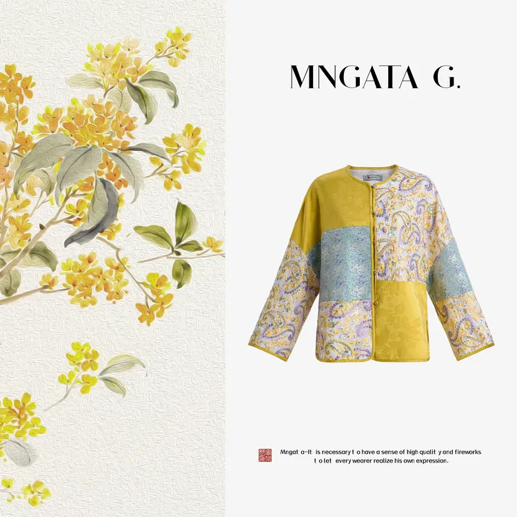 MNGATA G.宫小妍【日进斗金】早秋新中式中国风休闲百搭外套5031753