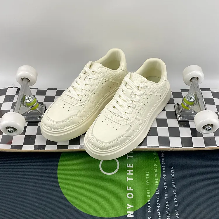 男生休闲板鞋男款鞋子2025新款夏透气厚底增高百搭小白鞋干净潮鞋