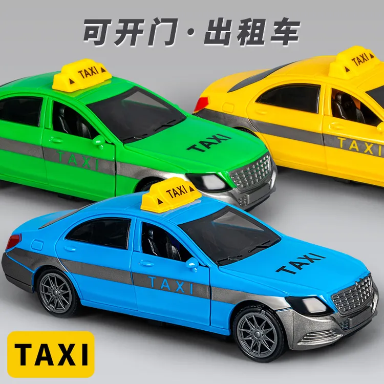 玩具小汽车惯性皮卡跑车声光警察车可开门男孩玩具3到6岁礼物