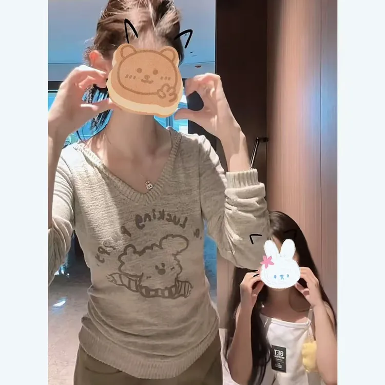 【痘痘私服】|【围巾小狗】彩棉抓毛连帽上衣