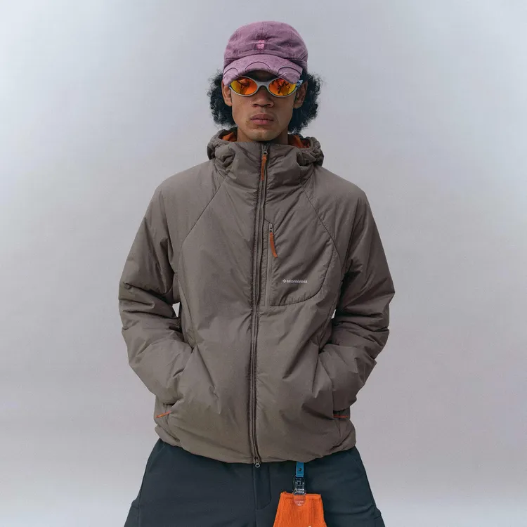 瞬时山野Monterest山系户外「金标P棉」连帽男款冬季棉服