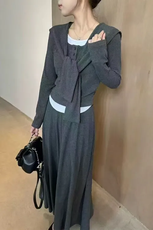 麦寻春款裙类套装