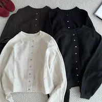 【椿屿凡】秋季小个子版四色棒球服短外套