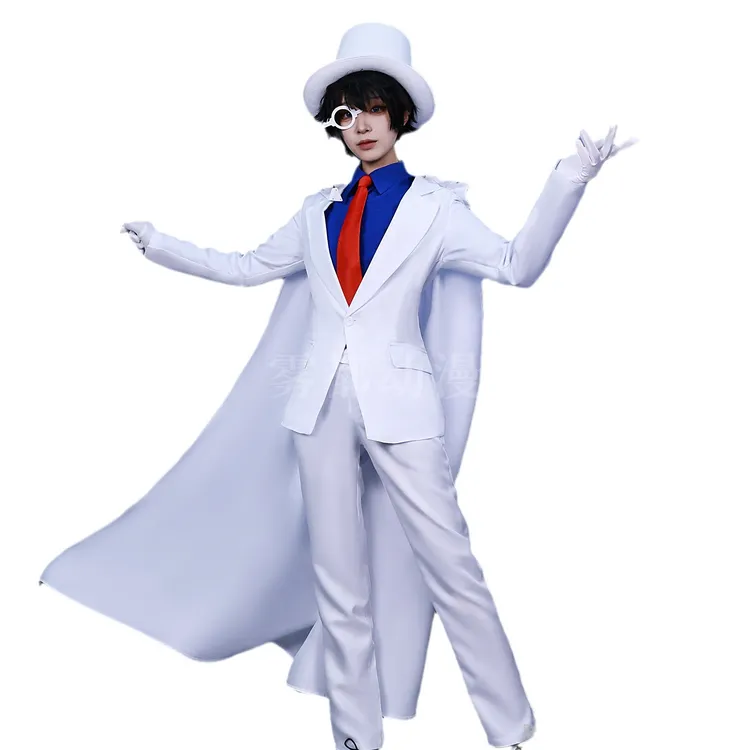 怪盗基德cos服电影侦探同款cosplay服装二次元动漫服套装跨境