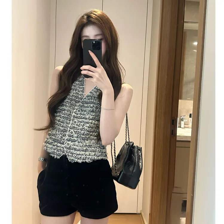 【LILYLIKES】肌理感小香无袖马甲背心