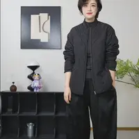 【U.M】星芒飞行员羊毛拉链保暖棉服显瘦减龄两面可穿