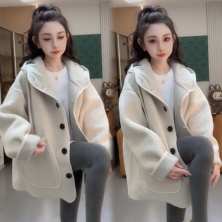 2025秋季新款时尚显瘦气质网红高档洋气女高级百搭宽松大码外套潮