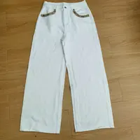 【南油玲姐】白色新款休闲裤A8909