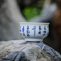 【YCJ】千言杯 陶瓷青花
