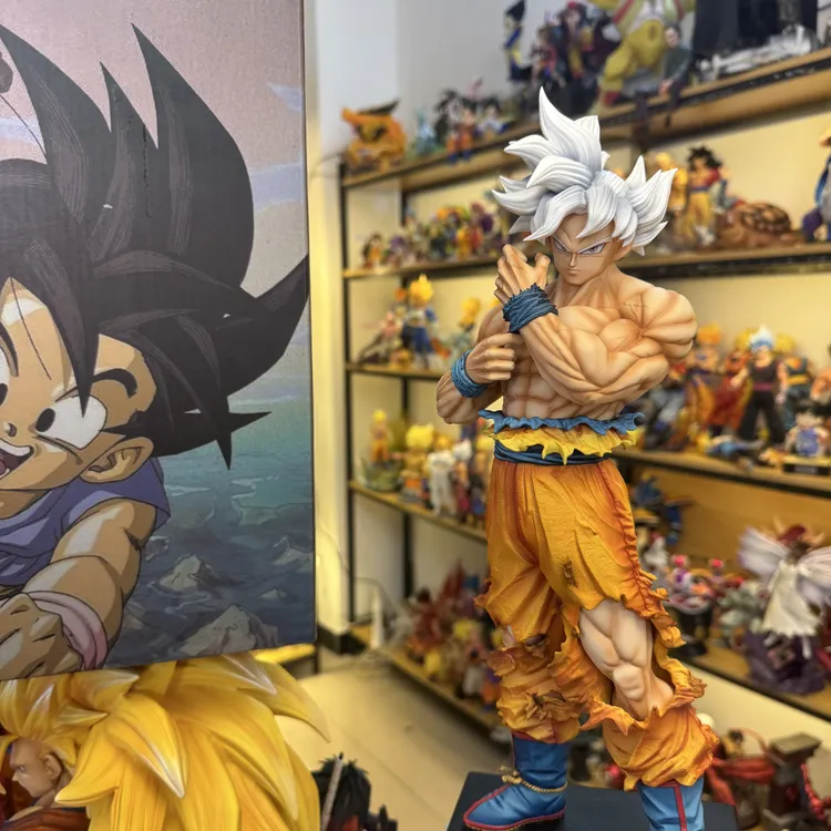 MAN自在极意功悟空双头雕版本 高度36厘米带特典带抱胸像手办