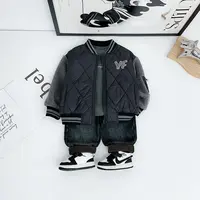 【9月15日新款】男童外套加厚儿童棒球服2025秋新款秋冬装 HZ25798