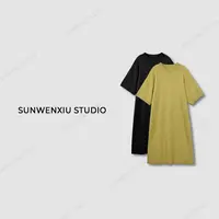 swx studio5店 “慵懒周末”100%全羊毛毛织连衣裙