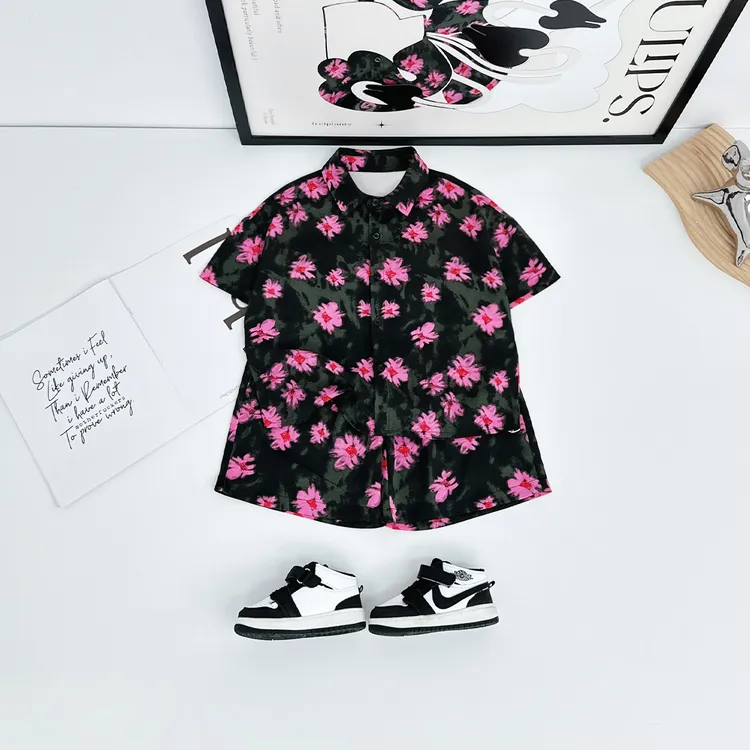 儿童装夏装套装男童夏季2025新款薄款衣服 DF25079 悠悠童话童装