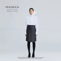 【FELOCCA】绑带蝴蝶百搭气质舒适宽松时尚衬衣25ACS425