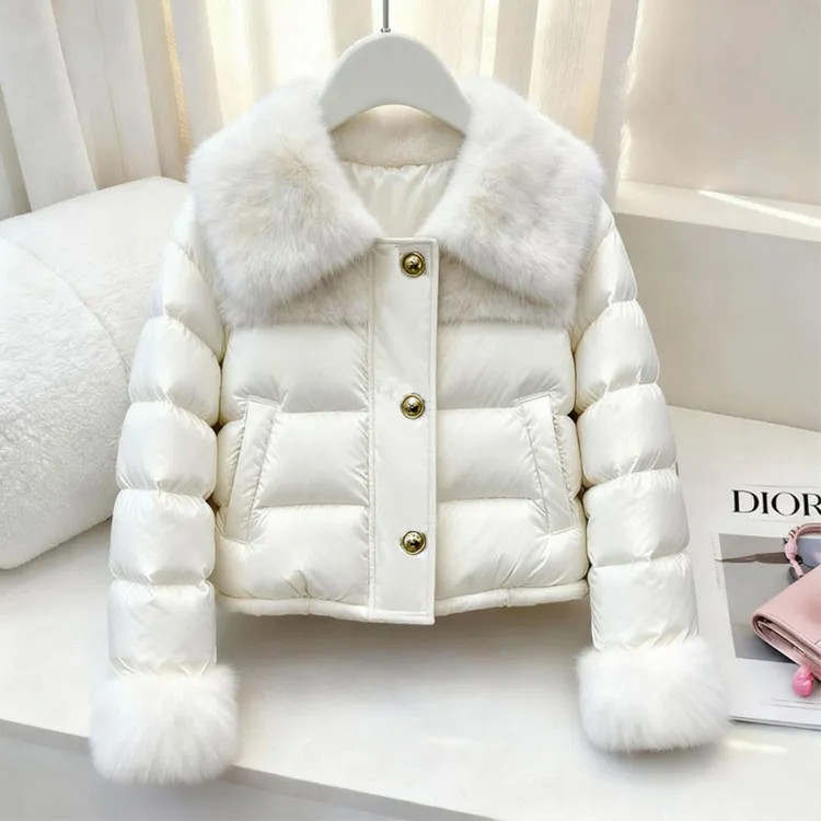 冬季新款棉服外套女时尚百搭气质轻熟风上衣今年流行爆款外搭棉袄