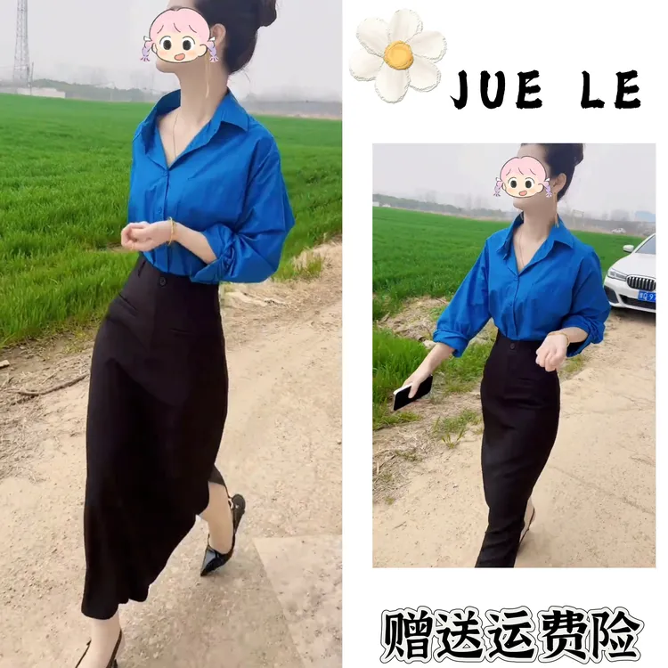 2025秋季新款时尚显瘦气质女士网红洋气两件套百搭款L11034