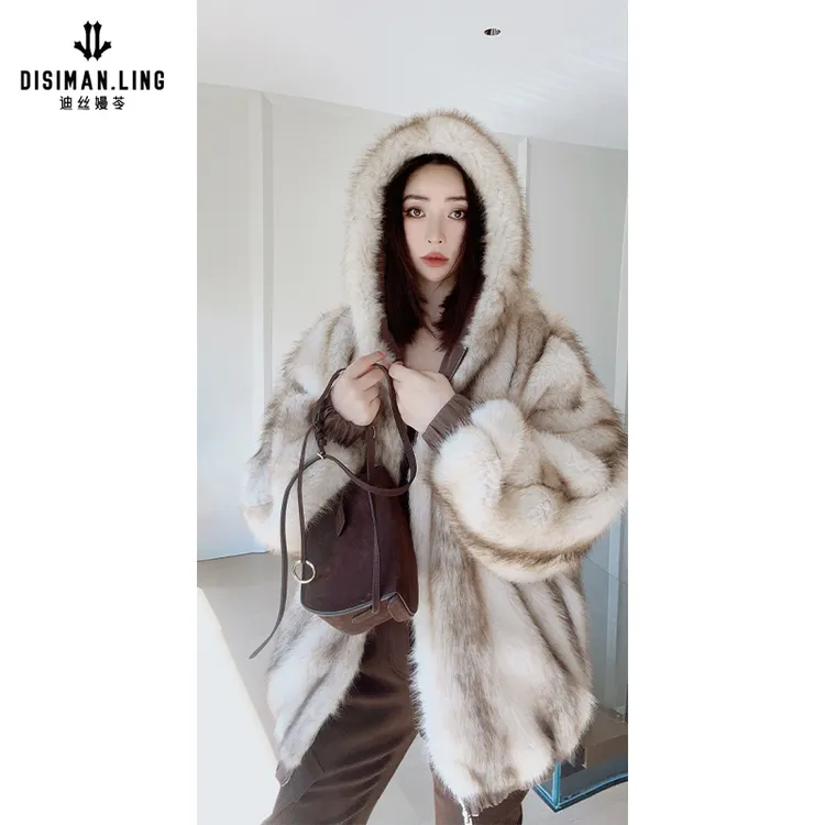 【迪丝嫚苓】外套时尚休闲女士宽松原创设计师优雅感小众秋冬保暖