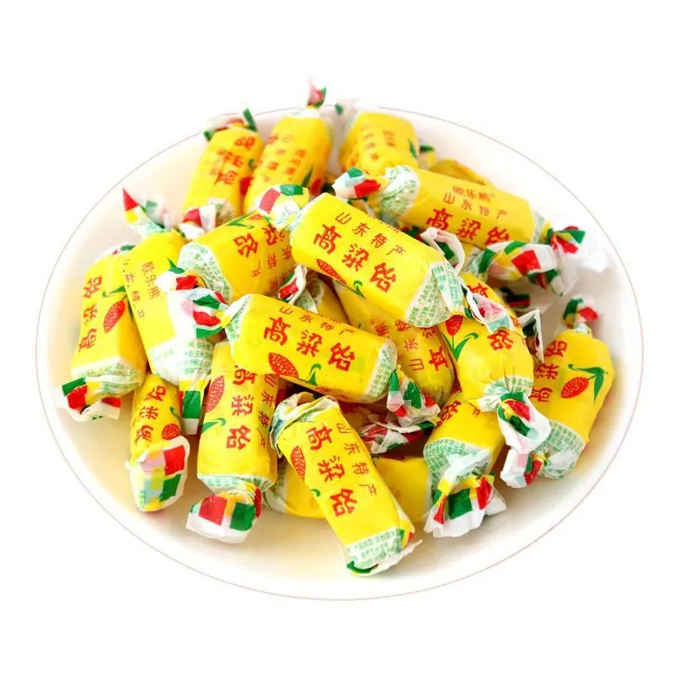 正宗山东特产高粱饴软糖多种水果口味Q弹拉丝有嚼劲
