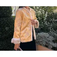 「奕念」《倾城》真水貂双面穿皮草~重磅满幅绣花冬季高级感定制外套
