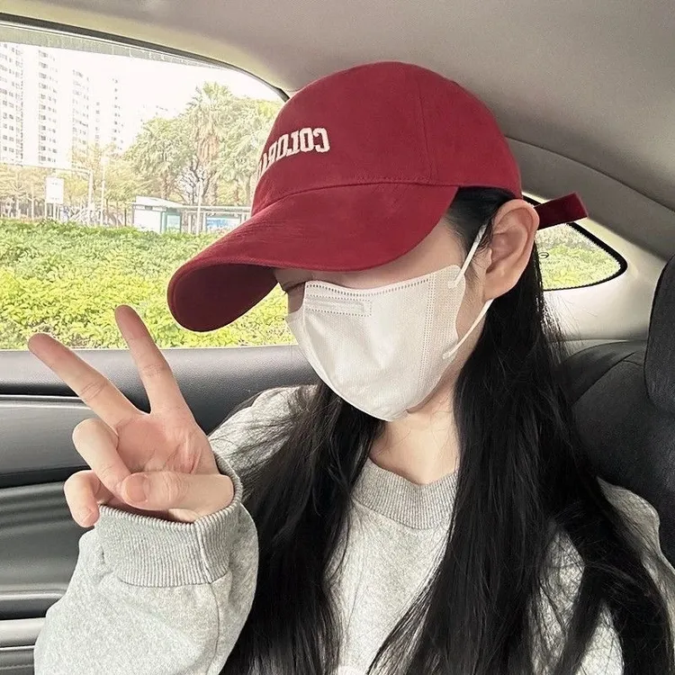 2025四季网红爆款鸭舌帽子女士休闲百搭加大加深显脸小棒球帽女款