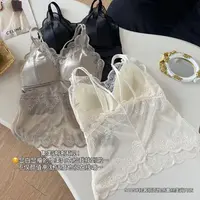 新品推荐 9005#轻奢缎面性感蕾丝美背 SL