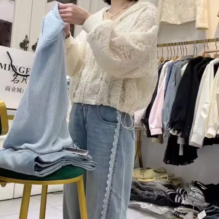 2025春夏新款时尚显瘦气质女士网红洋气两件套百搭款K8176