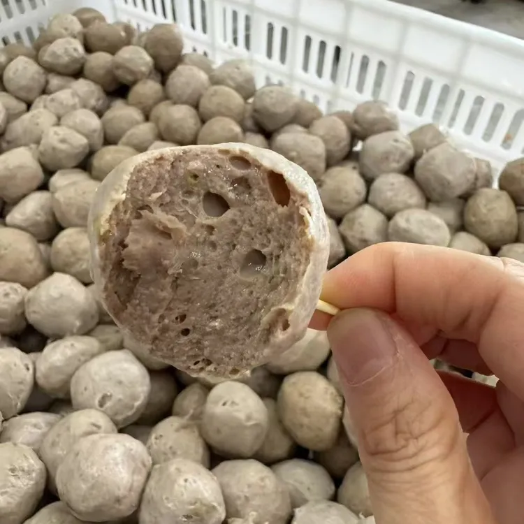 潮汕特产纯手工新鲜日期爆汁牛肉丸牛筋丸火锅食材