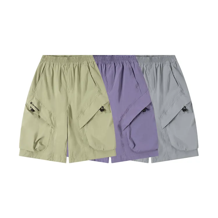 DK童装25夏季户外女男童凉感速干工装短裤五分裤儿童中大童休闲裤