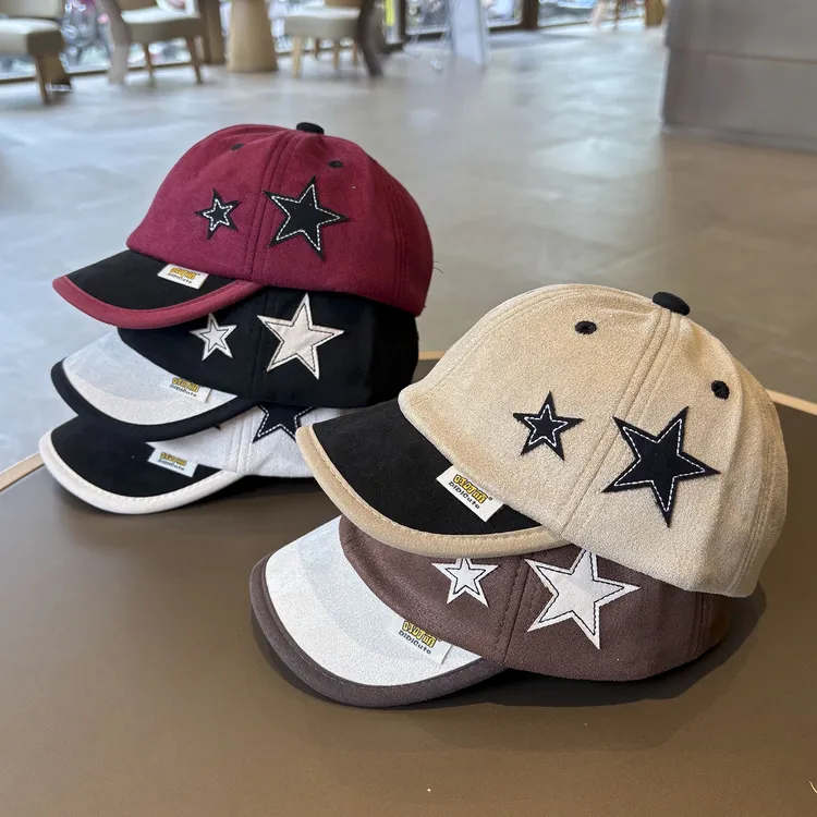 【小布丁】儿童春秋季鸭舌帽宝宝户外保暖防风帽男女童百搭棒球帽潮