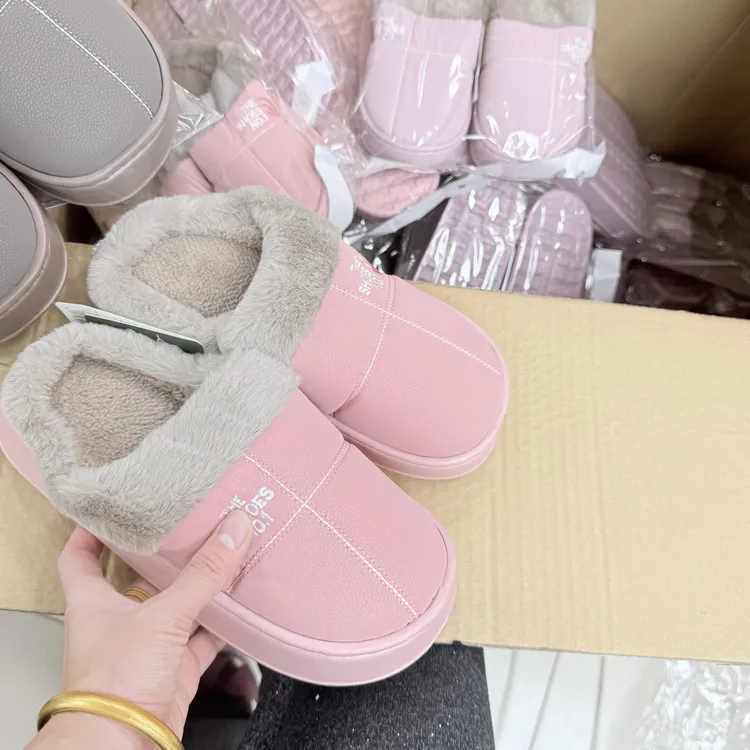 女士棉拖鞋，居家，踩棉花感觉