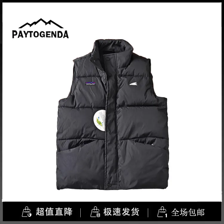 巴塔paytogenda旗舰店户外高蓬松保暖加厚棉马甲防风坎肩外套秋冬