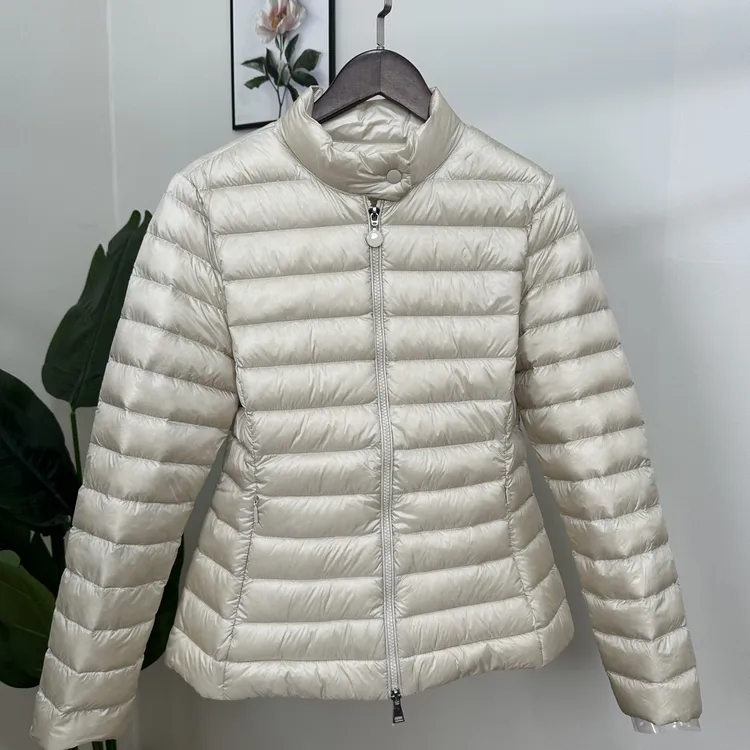 25新款立领修身高端羽绒服6076
