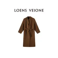 LOENS VEIONE/罗拉【鲲之梦境】托斯卡纳黑标绵羊毛大衣24CVDK0053Y