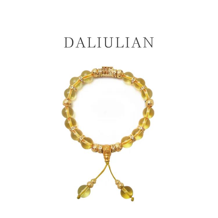 DALIULIAN 铜合金手链 【予光】8mm 