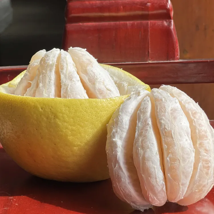 湖南江永贡品级老树香柚纯甜无酸营养丰富当季水果