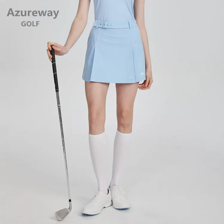 Azureway高尔夫时尚包臀女短裙速干弹力防走光安全裤裙子GOLF球衣