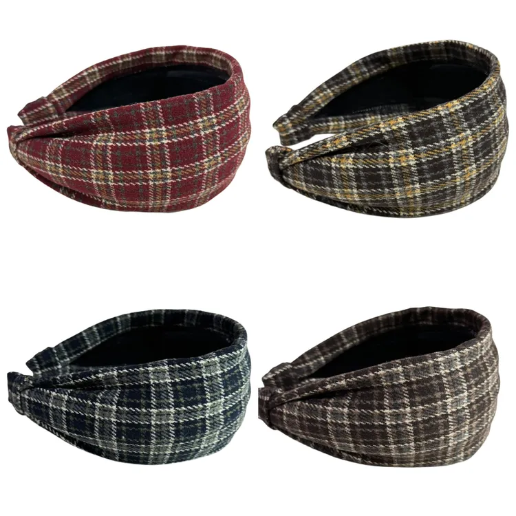 2025新款女简约风日韩发箍秋冬法式网红简约头箍复古经典宽边发卡