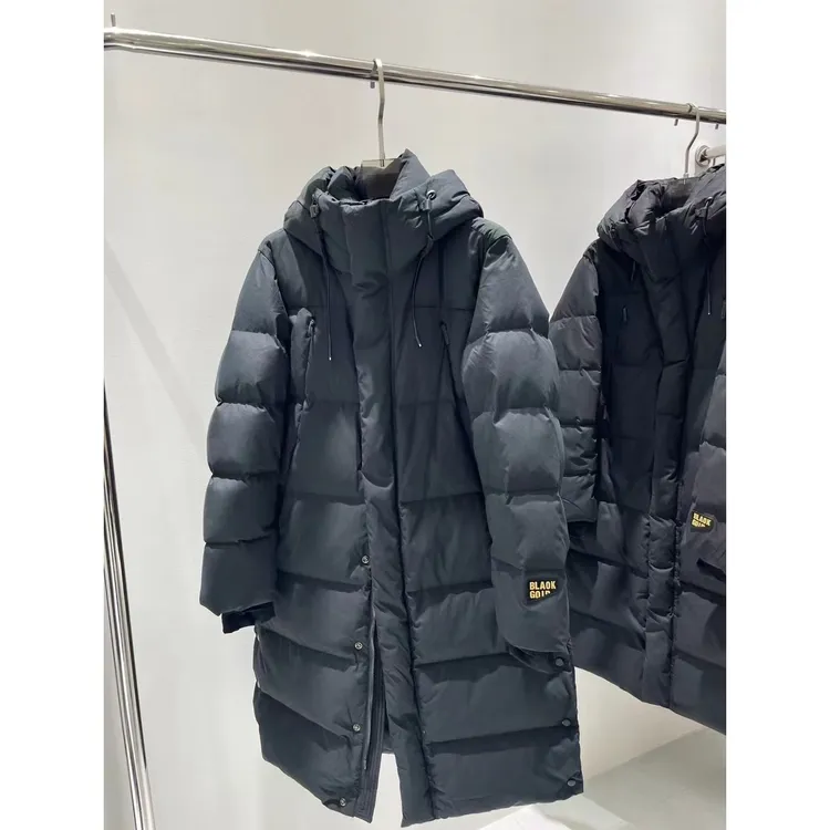 1622款-秋冬新款男女情侣款长款韩版鹅绒服