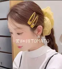 西红饰TOMATO韩国东大门网红同款百搭侧边BB夹