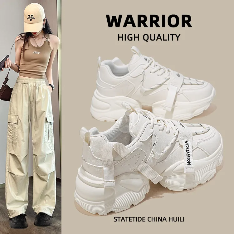 Warrior/回力老爹鞋女鞋子2025秋季新款学生韩版运动鞋女潮鞋百搭